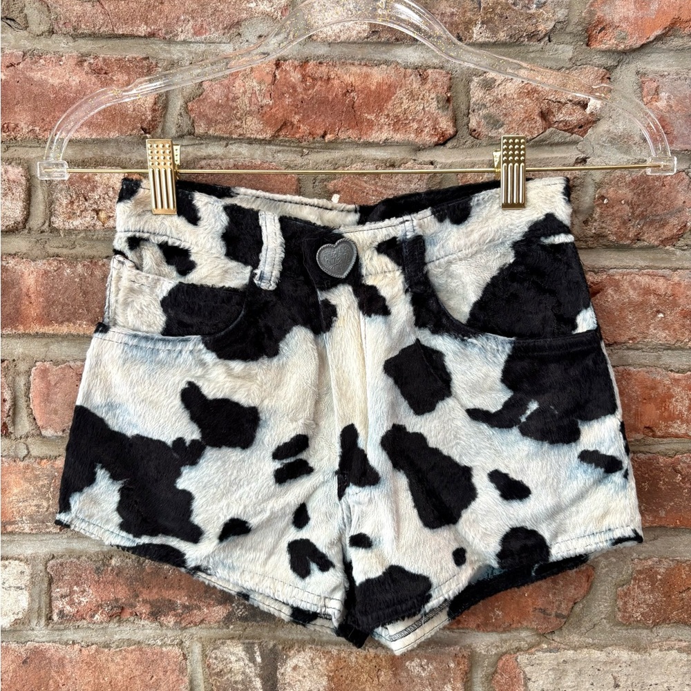 Vintage Tripp NYC 1980’s Cow Print Shorts